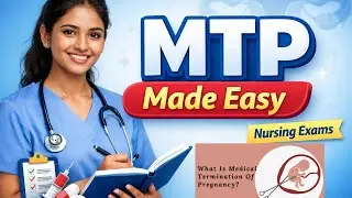 MTP (Medical Termination of Pregnancy) | Nursing Full Explanationl MTP Act 2021| GNM and Bsc | exam 
