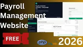 Payroll Management System using PHP & MySQL | MVC Architecture  Free Source Code (2026)