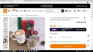 ✅ How To Buy Resin Coasters Extremely Cheap | Download TEMU Shopping App