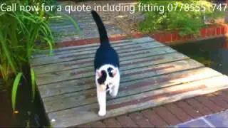 How to prevent slippery decking.