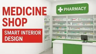 Modern Medicine Shop | Smart Interior Design Ideas #smart #interior #new #video 👍👍🙏🙏