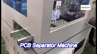 multi-function inline pcb separator machine for v-cut and tab pcb depaneling