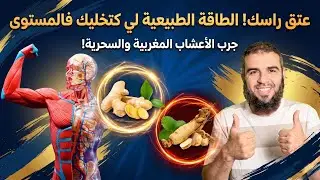 الزنجبيل والجينسنغ 🌿 مكملات طبيعية للطاقة والحيوية كتعاون على الطاقة والتركيز نشاط بلا كيماويات 