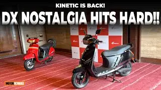 Kinetic DX Electric Scooter  - A detailed walk around