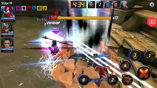 World Boss Ultimate Iron Spider-Man vs Proxima Midnight Stage 10 Marvel Future Fight