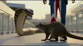 Terrifying Moment: Snake Runs After Tourist in London 🇬🇧🐍