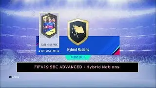 FIFA19 SBC ADVANCED : Hybrid Nations