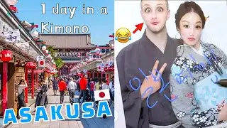 FIRST TIME TRY REAL KIMONO IN TOKYO WAS SO MUCH FUN!