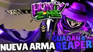 🌑 ¡CONSEGUÍ la GUADAÑA REAPER! 😱 La NUEVA ARMA MÁS ROTA de Hunty Zombie