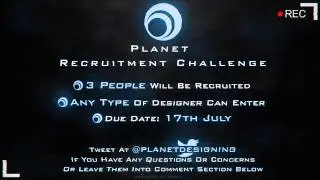 PlanetDesigns Recruitment Challenge w/Ruin Natural [CLOSED]