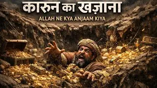 दुनिया का सबसे अमीर इंसान ? कारून का खज़ाना और उसका अंजाम ! Qaroon ka anjam ! AJ