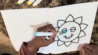 Easy Simple Stress Free Adult Coloring #calming #satisfyingart #peacefulmoments #hobbies #fun