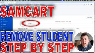 ✅  How To Delete Remove Student In SamCart Course🔴