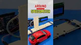 No Code Arduino #4 &ndash; How to make a Car Speed Detector using IR Sensor #arduino #mixly #shorts