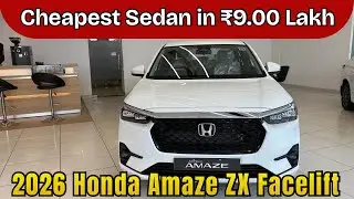 New Honda Amaze Top Model ZX | Honda amaze detailed review | Honda Amaze Price, features and engine