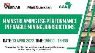 Mainstreaming ESG performance in fragile mining jurisdictions