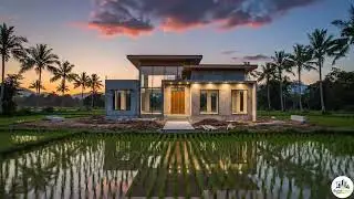 From Empty Land to a Stunning Modern Home | Realistic Construction Time-Lapse (4K)