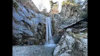 Поиск водопадов и поиск металлоискателей в шахтах на южном рукаве реки Лайтл-Крик