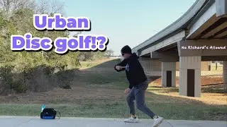 Urban Disc Golf?! | The Crucible Par 31 3,939ft