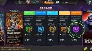April-Side Quest Threat LV5 | Strype Line Run | Elite Dark Bounties | MCOC