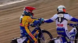 Poland.Speedway PGE ekstraliga R-1.Stal Gorzow-Unia Leszno(Э.Сайфутдинов)14.06.2020.