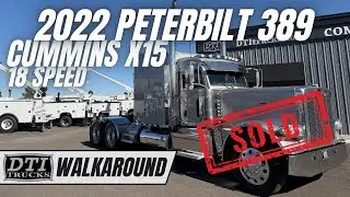 **SOLD** 2022 Peterbilt 389 Sleeper Tractor!