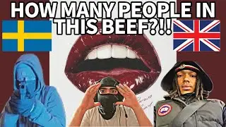 HE IS BEEFING HIM AS WELL?!! UK REACTION 🇬🇧 🇸🇪 STICKY, BB29 & RAZTAA (ENGLISH SUBS) | SWEDISH RAP