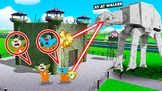 Prison Escaping In Teardown With Oggy And Jack