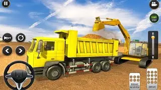 Kepçe oyunu ağır ekskavatör || Building Construction Sim 2019 - Heavy Excavator - Android Gameplay