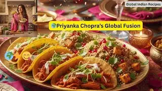 Priyanka Chopra&rsquo;s Masala Chicken Tacos & Quinoa paneer Salad Recipe 🍗| #priyankachopra #tacos