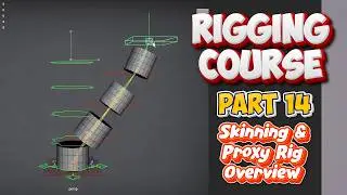 Rigging with Advanced Skeleton - Part 14 - Skinning and proxy rig overview