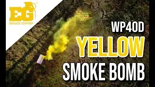 wp40d YELLOW Smoke Grenade - Smoke Bomb - Smoke Effect