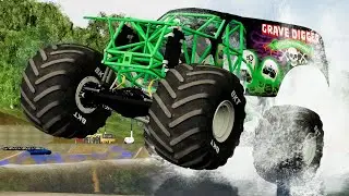 20 Truck MidAmerica World Finals Freestyle - BeamNG.Drive Monster Jam