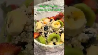 Creamy Oatmeal with Fruits & Seeds | Healthy Breakfast for  Breastfeeding Moms 🥣🍓