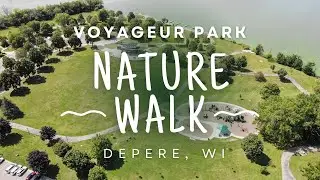 Voyager Park. Walk and talk with fun facts and I fall at the end for your viewing pleasure.