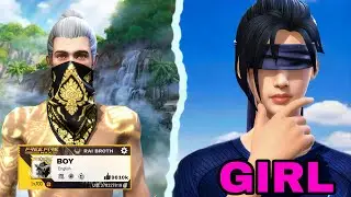 I Played as Both Genders in Free Fire , Who Gets More Attention?