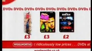 Woolworths Ad - Bargain DVDs (2006 UK)