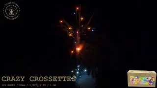 Prestigious Pyrotechnics - Crazy Crossettes Compound (UK Landed Footage 4K)