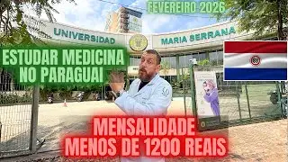 ESTUDAR MEDICINA NO PARAGUAI PAGANDO MENOS DE 1200 REAIS
