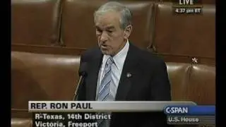 Rep. Paul Promotes Nonsensical Idea Of Currency Competition