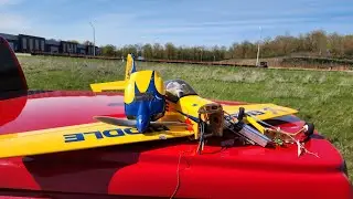 great planes eagle 580 motor tairs off in flight