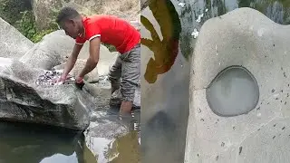 Rural Life Style, Washing Clothes in the River, Ethiopia