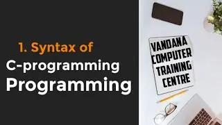 Syntax of C-programming