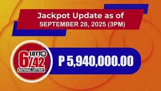 [LIVE] PCSO 5:00 PM Lotto Draw - September 28, 2025