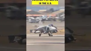 Awesome Swedish JAS 39 Gripen in the U.S. #Shorts