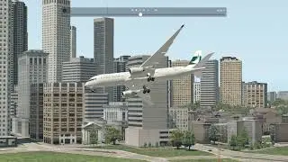 #Swiss001landing SCARY approach + BUTTER landing at KAI TAK with the a350 #OrlandoAvgeeklanding