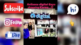Reliance Digital Gaye shopping ￼Karne..!! #youtube #reliancedigital #shopping #lgfilter #purifier ￼