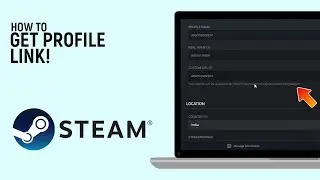 How to Generate a Sharable Link or URL for Steam Profile | How to Get Profile Link on Steam [EASY]