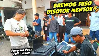 PENYEWA FULL NYAWER‼️BREWOG AUDIO FULL FUSO AMPUH CEK SOUND KARNAVAL PAGEDANGAN TUREN 