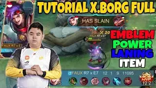 TUTORIAL X.BORG FULL BY RRQ R7 (TOP 1 X.BORG)